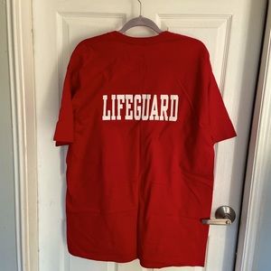 Cotton life guard tshirt